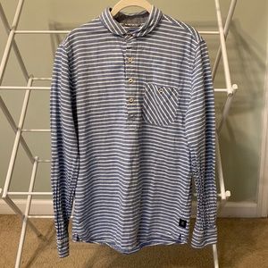 Men’s Half Button Down Shirt
